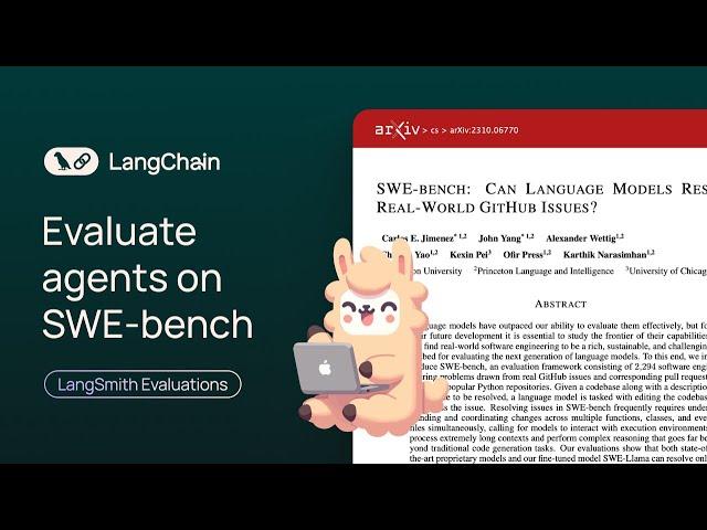 Evaluate agents on SWE-Bench