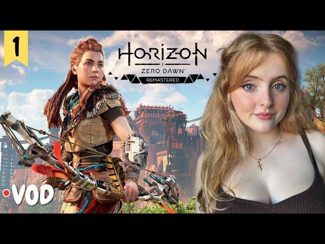 Horizon Zero Dawn [Remastered] (Pt 1) | First Time Playing | VOD | Krysttl