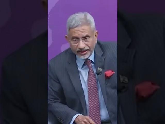 S. Jaishankar's Strong Reply To Pakistani Journalist #sjaishankar