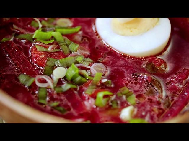 Підбиваний молодий борщ "ніби в казані". One pot style summer borsch