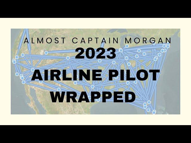 Airline Pilot Life: Where and how much I flew in 2023! ️