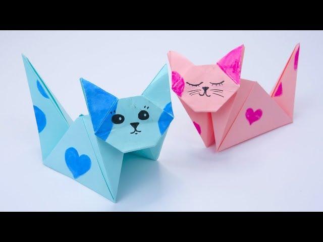 Paper crafts | Paper CAT  Origami Cat