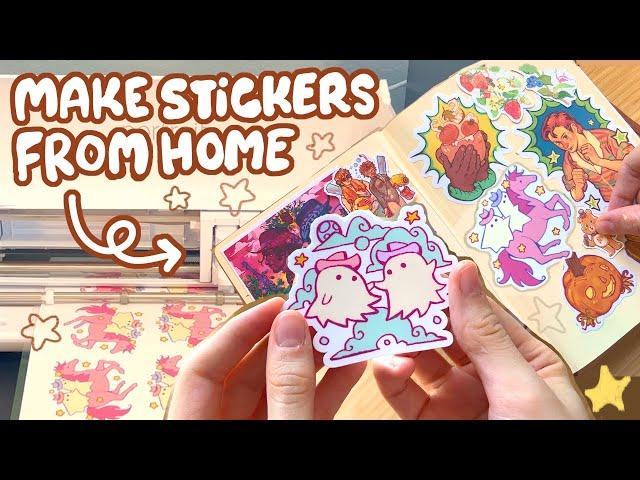 silhouette portrait 3 sticker tutorial and review 2023   how I make stickers from home part 2