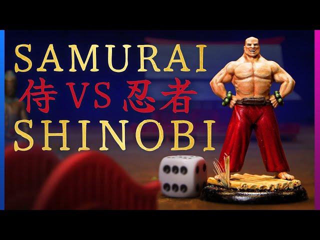 We made a Samurai movie on tabletop! | Battle Report: Test of Honour