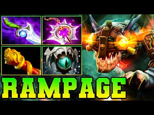 Rampage + 27 Kills Slark Dota 2 ! Slark Dota 2 Mid Lane Carry Gameplay Build Guide 7.37