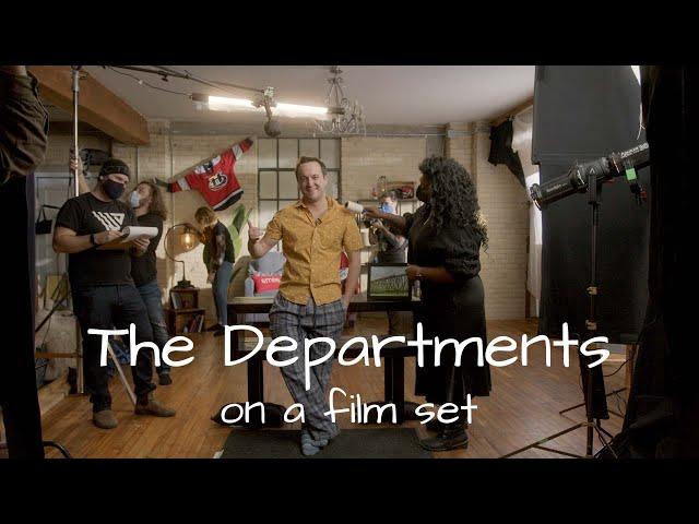 The Departments On A Film Set Explained in 2 Minutes