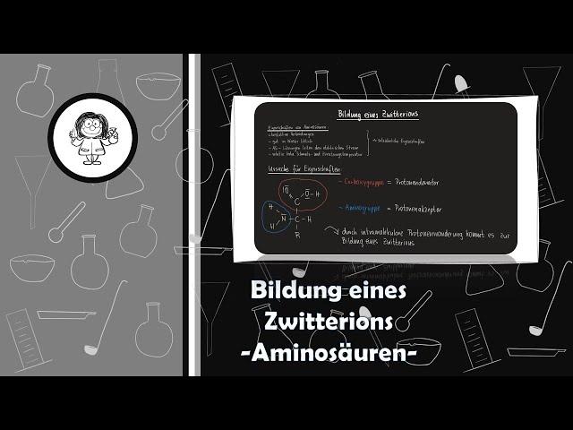 Bildung eines Zwitterions - Eigenschaften von Aminosäuren