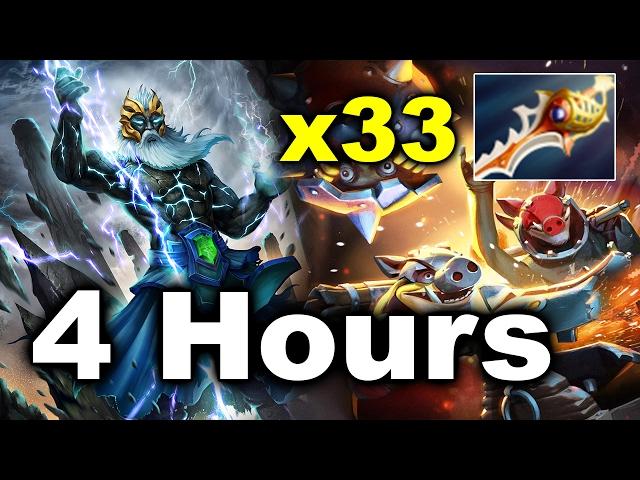 4 Hours 11 Minutes LONG! Game x33 Rapiers - 7.00 Dota 2