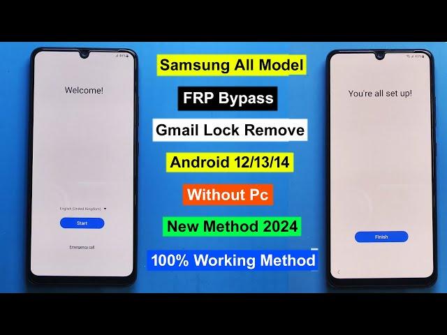 "Boom"(Finally Without Pc) Samsung All Model Frp Bypass Android 12/13/14 | Gmail Lock Remove Samsung