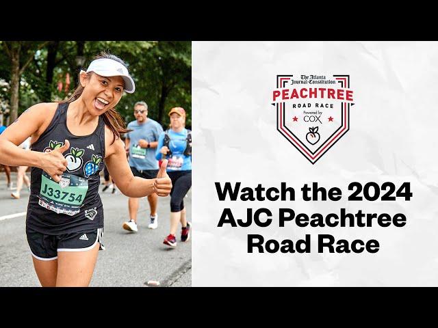 Watch the 2024 AJC Peachtree Road Race