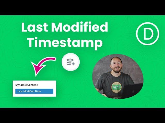 How To Show The Last Modified Timestamp On A Page Or Post In Divi