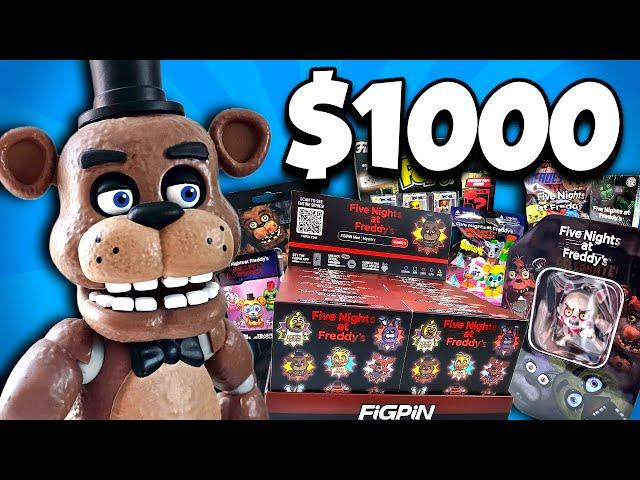 Unboxing $1000 of FNAF Blind Boxes...