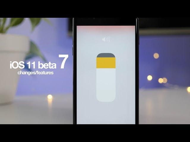 New iOS 11 beta 7 features / changes!