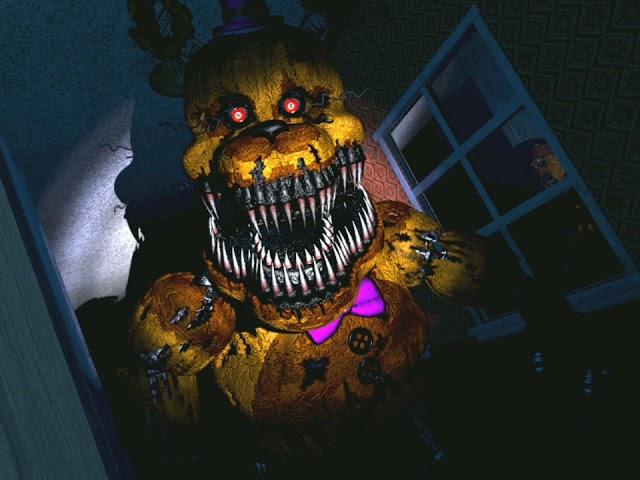 Nightmare Fredbear Singing Never Be Alone(Fnaf 4 Song) [First Ai Cover]