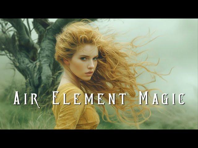 Air Magic Witch Music  - Air Element Wiccan Music for Meditation, Work, Study - Witchcraft Music 