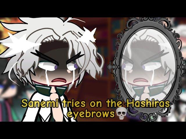 Hashiras react to Sanemi rates the Hashira's eyebrows || GCRV || Demon Slayer ||