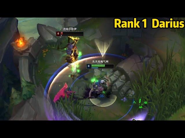 Rank 1 Darius: His Darius is on the NEXT LEVEL!