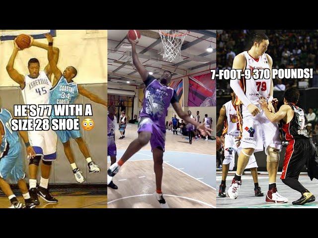 TALLEST BASKETBALL PLAYERS EVER! Too Tall For The NBA!?!