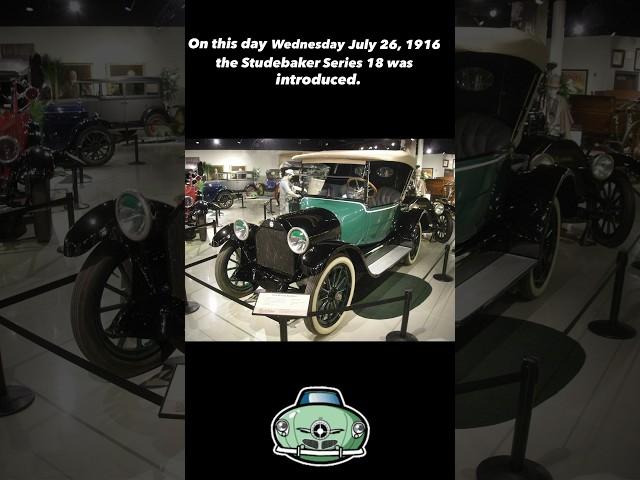 ON THIS DAY JULY 26 #automobilelover #studebaker #classiccars #classiccar #automobilehistory #cars