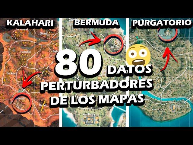 80 Datos Perturbadores de los Mapas de Free Fire (Bermuda, Purgatorio y Kalahari) – Josa Tivi