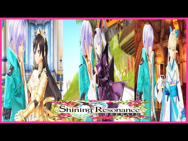 Shining Resonance Refrain (PS4) 2022 - After the War 1 - Sonia, Kirika and Excella event