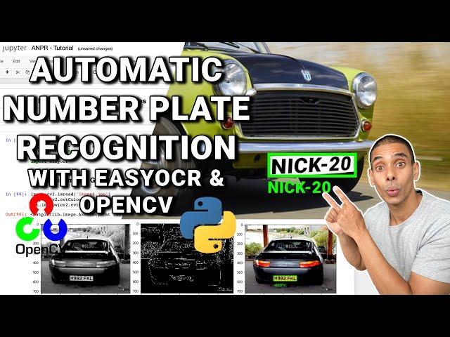 Python ANPR with OpenCV and EasyOCR in 25 Minutes | Automatic Number Plate Recognition Tutorial