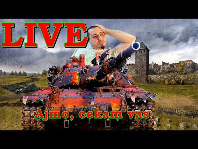 FR33 - World of Tanks -  LIVE  - 4 MAJ  - -- strim uživo