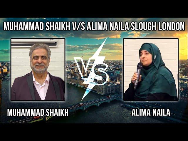 Debate Muhammad Shaikh b/w Alima Naila Slough London Speakers Corner | Hyde Park