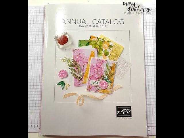 Stampin Up//2021-2022 Annual Catalog//New 2021-2023 In Colors//Sneak Peek//Pre-Order//Product Reveal