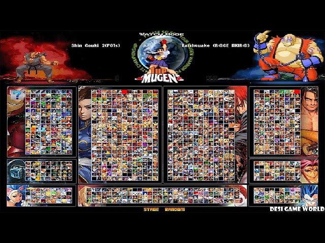 1UP MUGEN Super Plus 15000 characters 2022