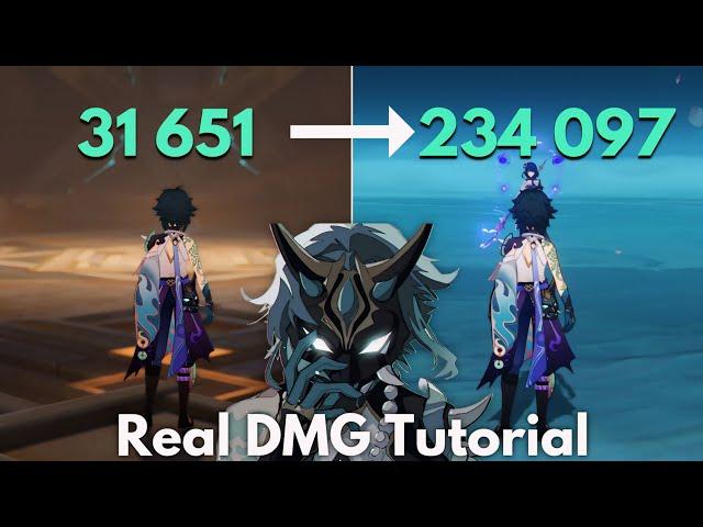 C0 XIAO Real DMG Tutorial!! Increase Xiao's DMG!! [Genshin Impact]