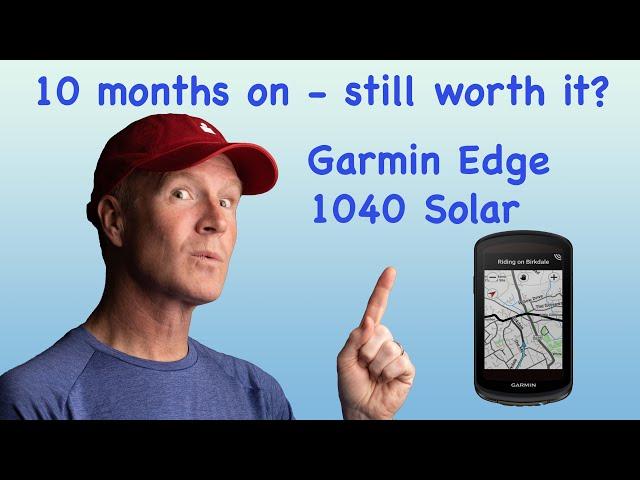 Garmin Edge 1040 Solar long term review