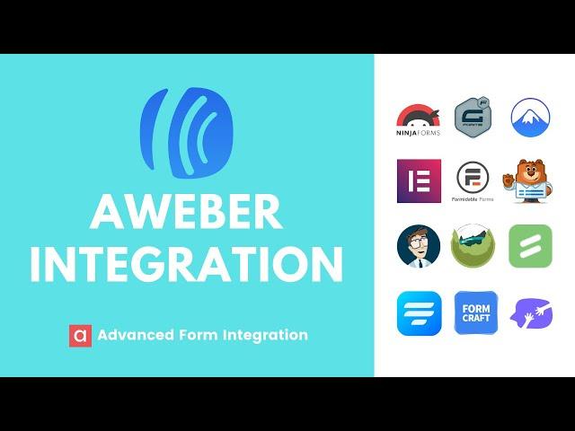 AWeber integration | Advanced Form Integration