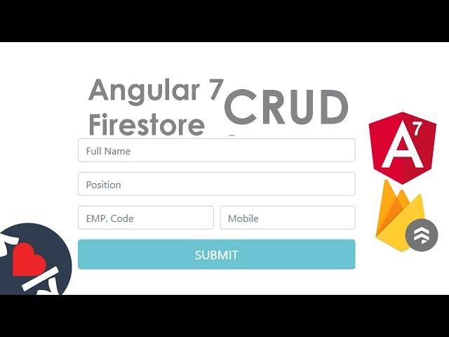 Angular 7 CRUD using Firestore