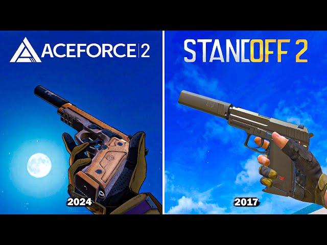 Standoff 2 VS Ace Force 2 - Physics and Details Comparison [2024]