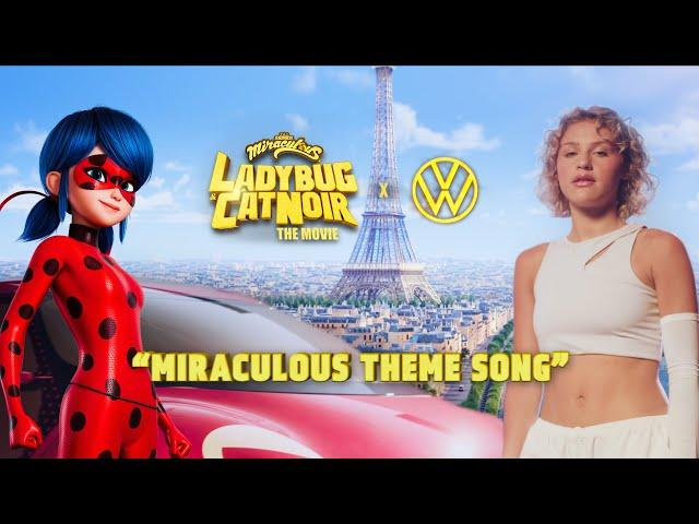 MIRACULOUS THE MOVIE |  THEME SONG MUSIC VIDEO  | ft. Lou I Volkswagen Electric Hero Cars