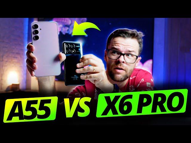 Galaxy A55 vs POCO X6 Pro comparativo completo! (A escolha é fácil)