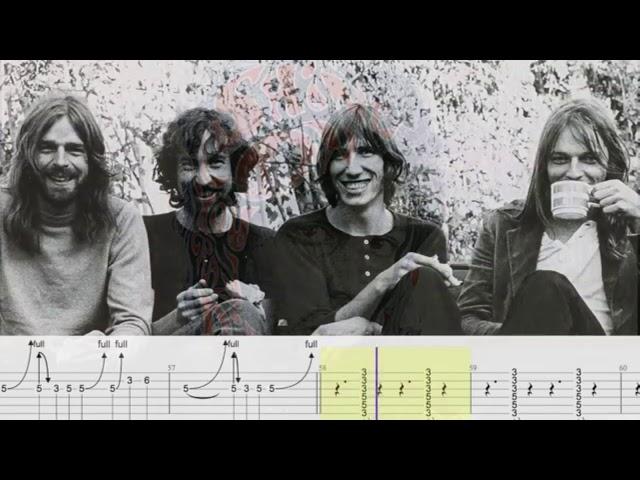 Shine On you Crazy Diamond Pink Floyd Backing Track avec Tablature intégrée