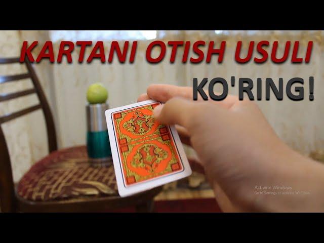 Kartani otish usuli. Картани отиш усули. Kartani uchirish #kartani #otish