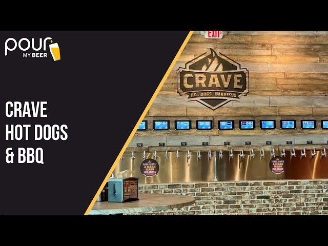 Crave Hot Dogs & BBQ Combines Efficiency and Fun With Their PourMyBeer Tapwall!