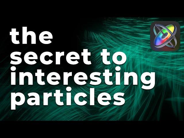 The secret to interesting particles