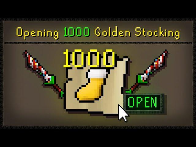 OPENING 1000 OF THE *NEW* GOLDEN STOCKINGS! (500M PKP ITEM) + 20M PKP GIVEAWAY! - Roat Pkz RSPS