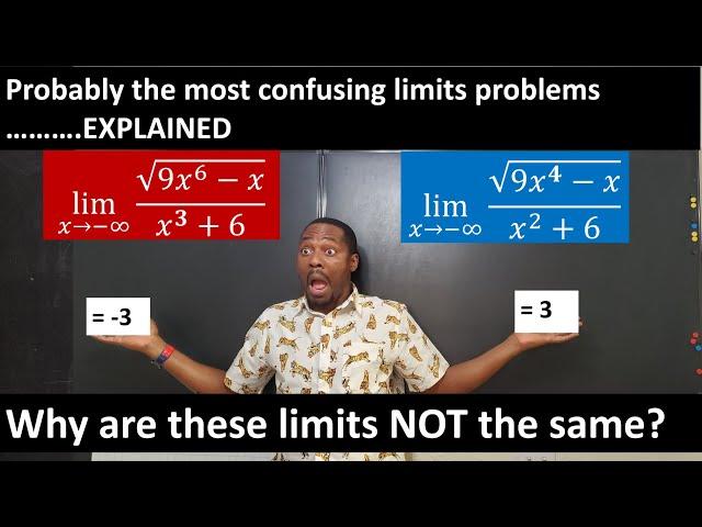 Limit at infinity (of square root rational functions as x approaches negative infinity)