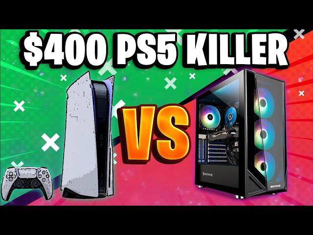 PS5 Console Killer Gaming PC | Best $400 Gaming PC Console Killer 2023