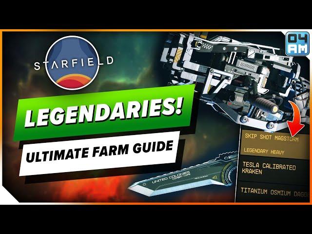 Starfield BEST Way to Find Legendary Weapons & Armor Fast - Ultimate Farming Guide