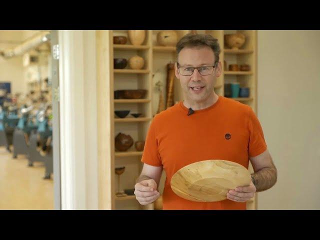 Glenn Lucas Woodturning - Creating a Wooden Plate Tutorial