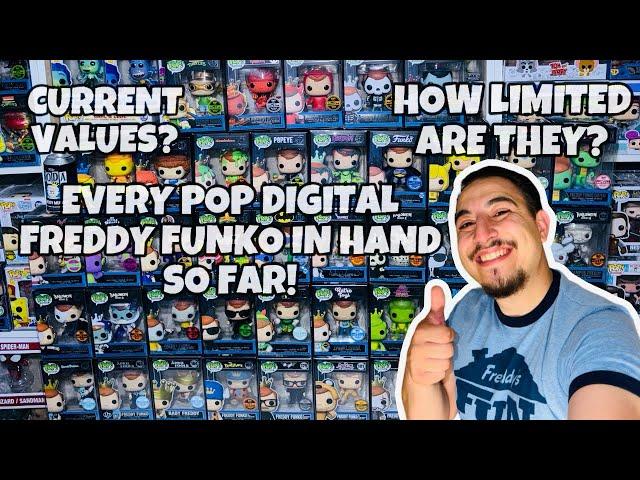 EVERY Freddy Funko From The Pop Digital NFT Collection So Far | Stats + Values!