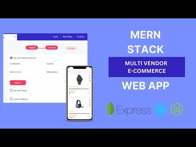 Multi-Vendor MERN Stack E-commerce project With All functionalities absolutely for beginners Part 1