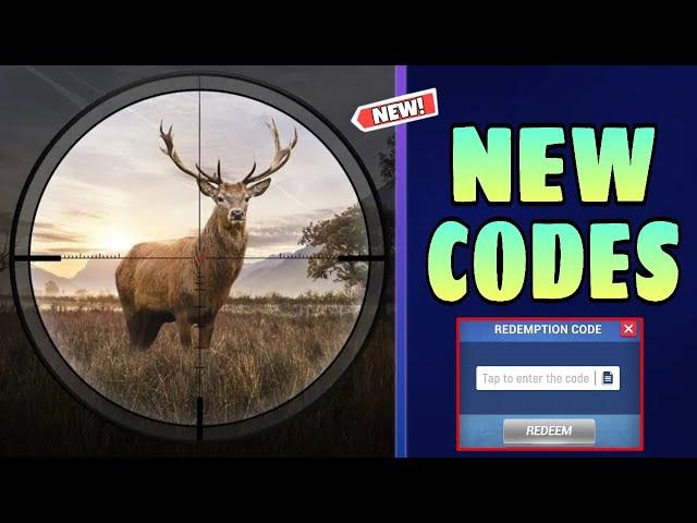 *New* Hunting Sniper Codes 11 August 2024 || Hunting Sniper Redeem Codes