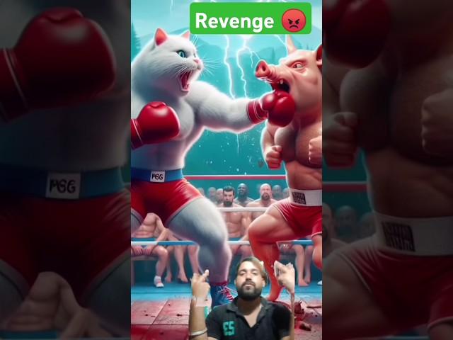 Revengeofdad@FunXCrezy #funny #catcatfunnyfightcompilation #animation #cat #cartoon #kitten #cute